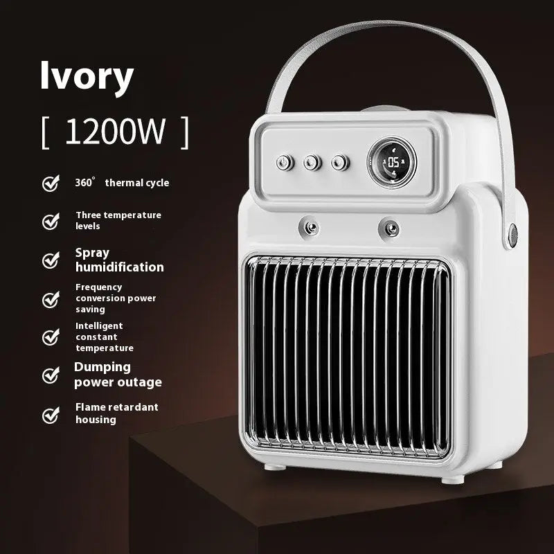 1200W 2 In 1 Efficient Room Heater Humidifying Table Heater Overheating Protections Heater Indoor Heater Suitable For Offices samsegir