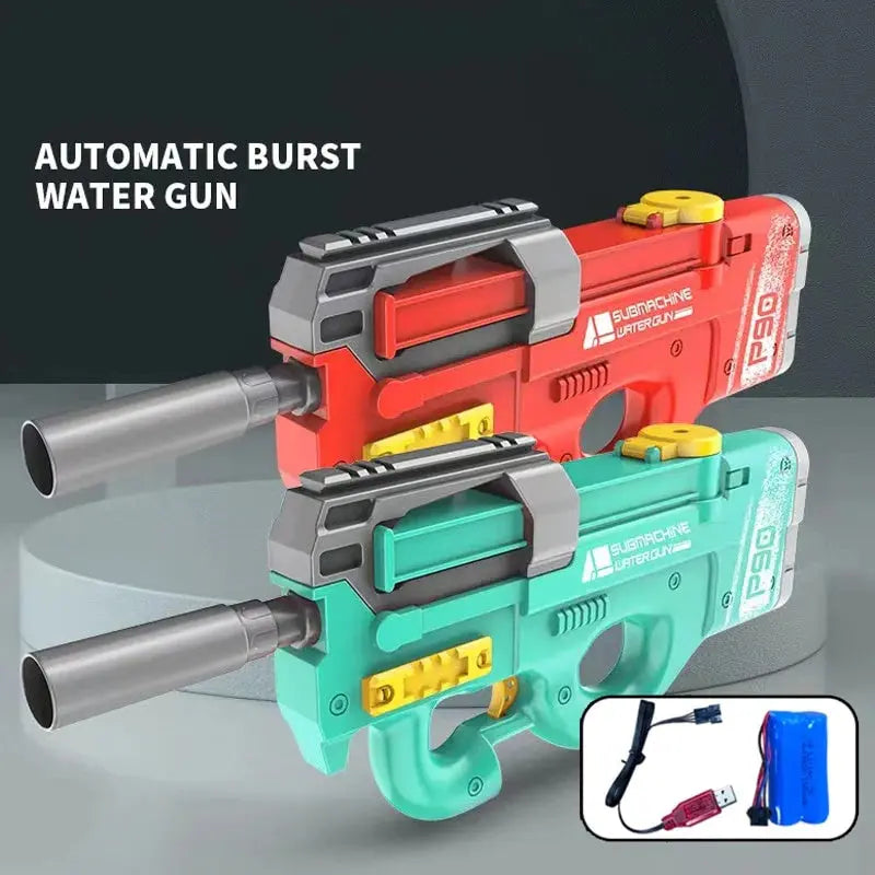 Automatic Electric Water Gun Toys Shark High Pressure Outdoor Summer Beach Toy Kids Adult Water Fight Pool Party Water Toy samsegir