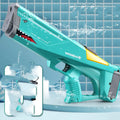 Automatic Electric Water Gun Toys Shark High Pressure Outdoor Summer Beach Toy Kids Adult Water Fight Pool Party Water Toy samsegir