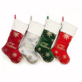 Christmas Decorative Stockings Embroidery Candy samsegir