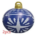 Christmas Ornament Ball Outdoor Pvc 60CM Inflatable Decorated Ball PVC Giant Big Large Balls Xmas Tree Decorations Toy Ball samsegir