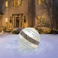 Christmas Ornament Ball Outdoor Pvc 60CM Inflatable Decorated Ball PVC Giant Big Large Balls Xmas Tree Decorations Toy Ball samsegir