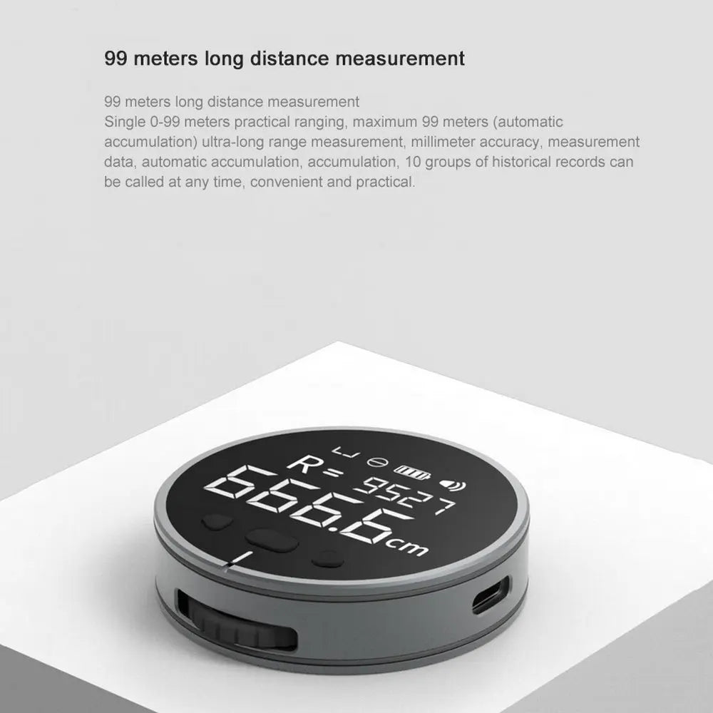 Distance Measuring Instrument Electronic Measuring Ruler Tape Measure High Definition Digital LCD High Precision Electronic Measuring Ruler Tool samsegir