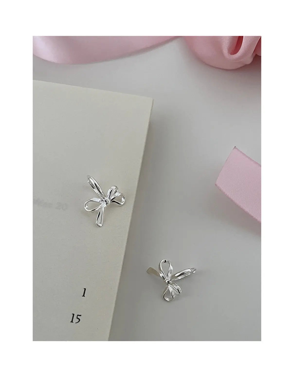 Ladies Bow Exquisite Niche High-grade Earrings samsegir