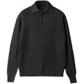 Men's Lapel Knitted Sweater Winter Pullover Long-sleeved Top Clothes samsegir