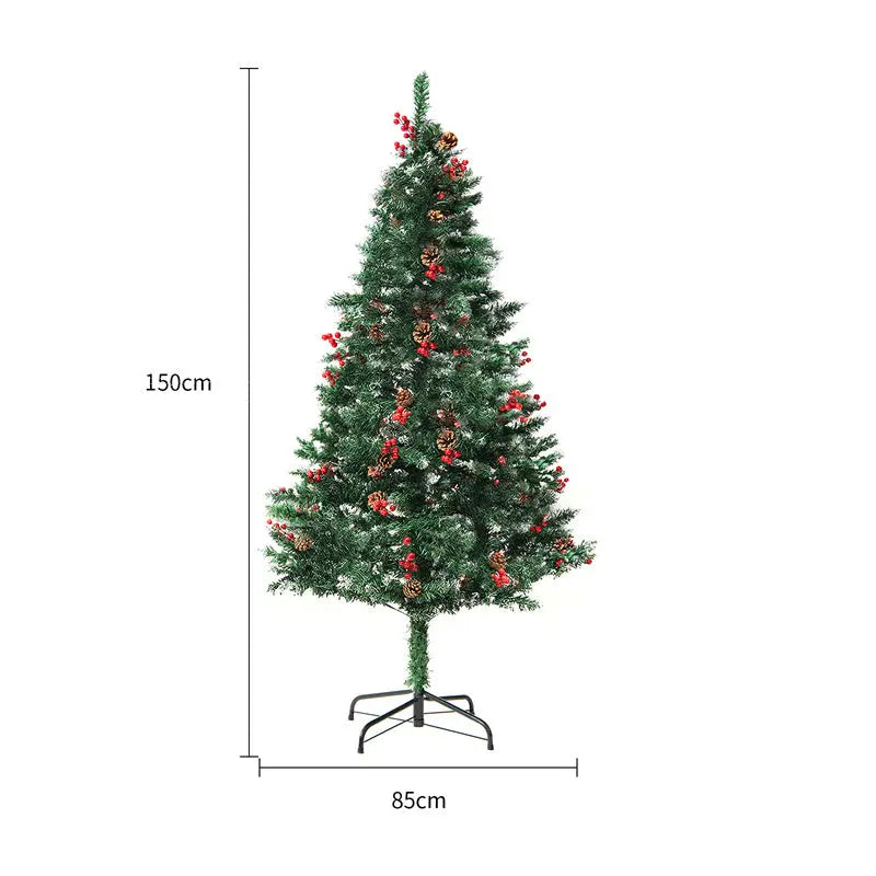 More Discount  Off Christmas Tree PVC Artificial Snow Christmas Tree Mall Window Decoration Tree Cedar Christmas Tree Christmas Decoration Supplies samsegir