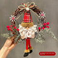 Old Man Snowman Elk Vine Ring Christmas samsegir