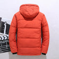 Outdoor Windproof Hooded Jacket Leisure Sports Coat With Pockets Warm Mens Clothing samsegir