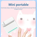 Portable Mini Printer HD Photo Pocket Thermal Label With White Color Adhesive Paper Wireless Bluetooth Learning Paper Mini Maker samsegir