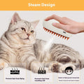 USB Rechargeable Pets Steam Brush Spray Massage Comb Pet Grooming Tools Cat Steam Comb Pet Products samsegir